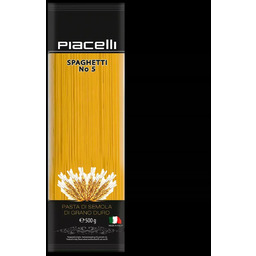 Piacelli Spaghetti No 5 Makaron z Semoliny 500