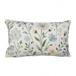 Poszewka Dekoracyjna w Kwiaty Prostokątna A Clayre &