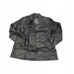 Skórzana kurtka damska ramoneska Real Leather 3XL