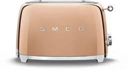 SMEG Toster elektryczny na 2 kromki (różowe złoto)
