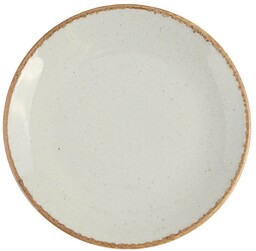 TALERZ PŁYTKI ASHEN 200 mm SZARY