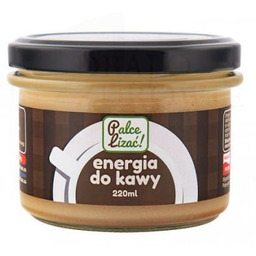 Energia do kawy, masło sklarowane z kardamonem, cynamonem