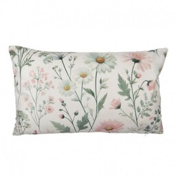 Poszewka Dekoracyjna w Kwiaty Prostokątna B Clayre &