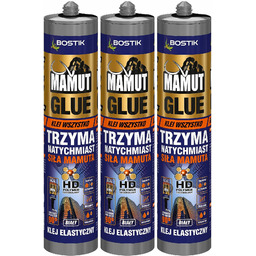 3szt Bostik Mamut Klej Uniwersalny 290ml Biały