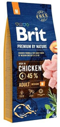 Brit Premium By Nature Adult Medium Chicken 15