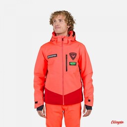 Rossignol Kurtka Narciarska Hero Blackside - Neon Red