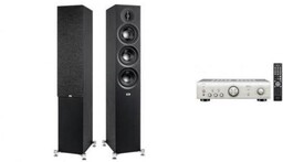 DENON PMA-600NE s + ELAC DEBUT 3.0 F5.3