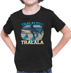 Tralalero Tralala - Italian Brainrot - dziecięca koszulka