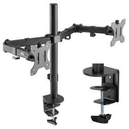 MACLEAN UCHWYT BIURKOWY NA 2 MONITORY LCD MC-884