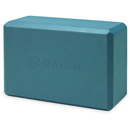 GAIAM KOSTKA DO JOGI Z PIANKI BLUE TEAL