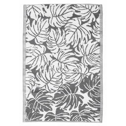 Domarex Dywan zewnętrzny 160x230 VESPER szary biały liście