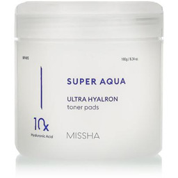 Missha Super Aqua Ultra Hyalron Toner Pads chusteczki