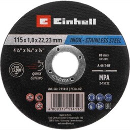 EINHELL Tarcza do cięcia 49711526 115 mm (50