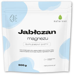 Naturove Jabłczan Magnezu, proszek, 500 g