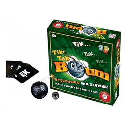 Piatnik Gra Tik Tak Bum Słowna 2-12 Graczy