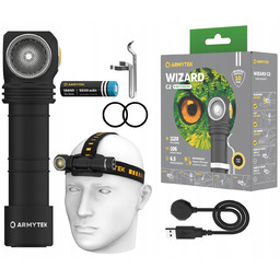 Latarka czołowa uniwersalna Armytek Wizard C2 barwa ciepła