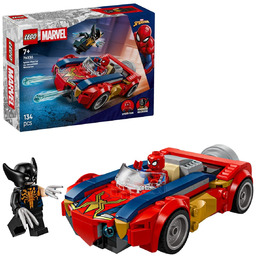 LEGO Marvel, klocki, Spider-Man w samochodzie kontra zvenomowany