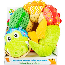 JOLLY BABY Zabawka edukacyjna Krokodyl Oskar z miarką