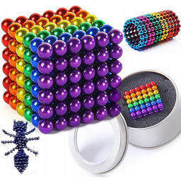 klocki KULKI MAGNETYCZNE NEOCUBE 3MM 216SZT mixBOX