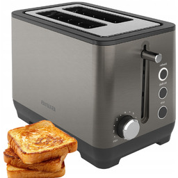 Toster Moc 1000W Funkcja Rozmrażania Podgrzewania Bułek Aiwa