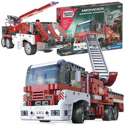 Samochód strażacki 540 elementów Clementoni