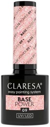 CLARESA Base Power Baza kauczukowa do paznokci UV/LED
