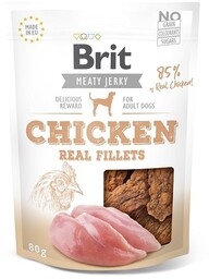 BRIT meaty jerky CHICKEN real fillets - 80g
