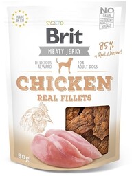 Brit Meaty Jerky Chicken Real Fillets - 80g