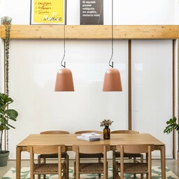 FARO BARCELONA Lampa wisząca Studio, możliwość ściemniania, fioletowy