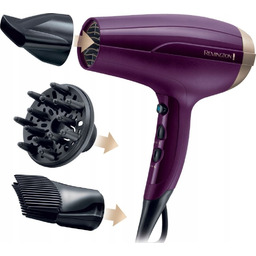 Remington Suszarka D5219 – 2300W, jonizacja, 3 końcówki,