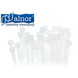 Opaski zaciskowe, nylonowe 500mm na średnicę do 140mm