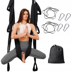 Chusta Akrobatyczna Do Jogi Rociągania Mięsni Materiałowa Szarfa