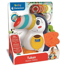 CLEMENTONI Zabawka interaktywna Baby Tukan 50383