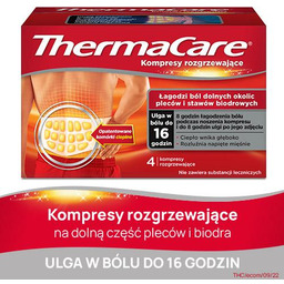 ThermaCare Kompresy rozgrzewające na dolne okolice pleców