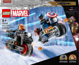 LEGO - Marvel Motocykle Czarnej Wdowy i Kapitana