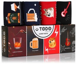 Todo Socks Zestaw prezentowy kolorowych skarpet HARDY BOYS
