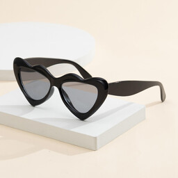 Stylion Okulary przeciwsłoneczne dla dziewczynki Serce STKD-09 czarne
