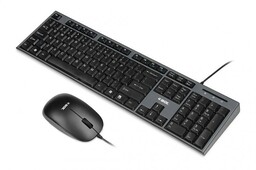 IBOX Zestaw klawiatura + mysz IKMS606 (USB 2.0;