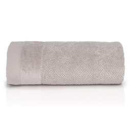 Detexpol Ręcznik Vito 100x150 beżowy perłowy frotte bawełniany