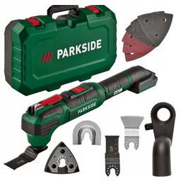 Parkside Pamfw 20-Li Wielofunkcyjne Narzedzie Szlifierka Walizka Renowator