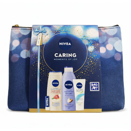 Nivea zestaw kosmetyczka Women żel+balsam+krem+pomadka