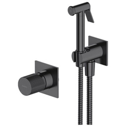 Omnires Contour system bidetowy podtynkowy antracyt SYSCTBI1AT