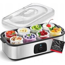 Jogurtownica 1.4L Domowy Jogurt mleko lub roślinne keto