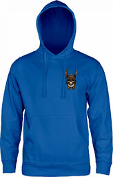 bluza męska POWELL PERALTA ANDERSON SKULL HOOD Royal
