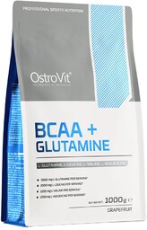 OstroVit BCAA + Glutamina 1000 g grejpfrutowy