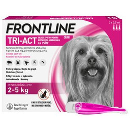 FRONTLINE Tri-Act Dla Psów 3x0,5ml