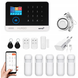 Bezprzewodowy alarm Gsm WiFi Sms polski Tuya Smart