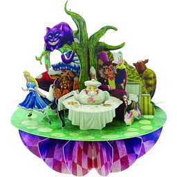 Santoro Pirouettes Alice in Wonderland 3D Pop Up