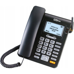Telefon Stacjonarny Na Kartę Sim Biurowy Maxcom MM28D