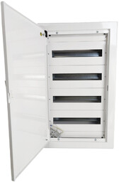 Doktorvolt Rozdzielnica podtynkowa 4x18 modułowa metalowa IP30 1208